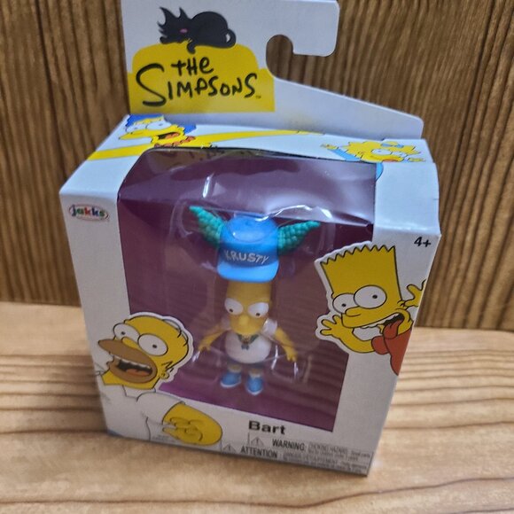 Bart Kamp Krusty The Simpsons Jakks 3" figure - Picture 1 of 5